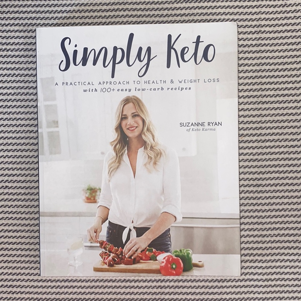 Simply Keto Weight Loss Book Suzanne Ryan